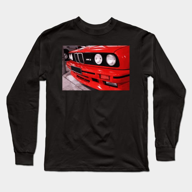 BMW M3 E30 Long Sleeve T-Shirt by 5thmonkey